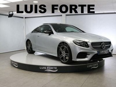 Usado Mercedes E220 194 CV (142 kW) 2018 Gris / plata Coupe