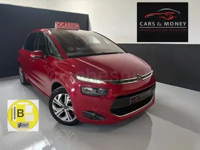 Usado Citroën C4 Picasso Intensive 115 CV (84 kW) 2014 Granate Monovolumen