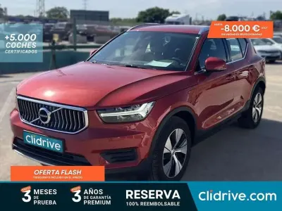 Begagnad Volvo XC40 Inscription 262 HK (192 kW) 2022 Röd SUV