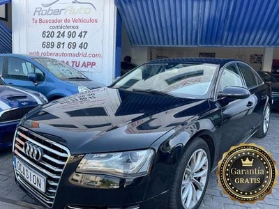 Usado Audi A8 350 CV (257 kW) 2010 Negro Berlina