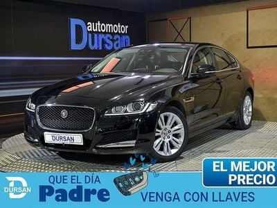 Usado Jaguar XF Portfolio 181 CV (133 kW) 2017 Negro Berlina