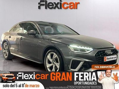 Usado Audi A4 S-Line 163 CV (119 kW) 2022 Gris Berlina
