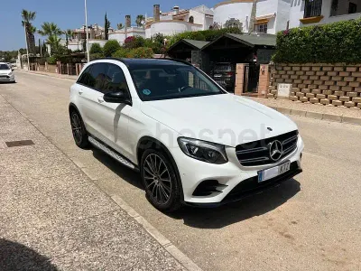 Usado Mercedes GLC220 170 CV (125 kW) 2019 Blanco SUV