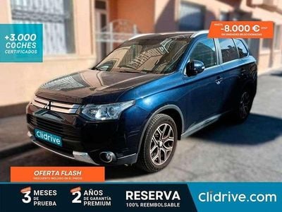 Azul Usado 2014 Mitsubishi Outlander Motion SUV | 9290 € (Precio justo)