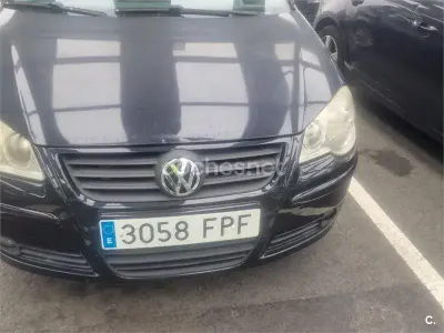 Usado VW Polo Match 80 CV (58 kW) 2007 Negro Utilitario
