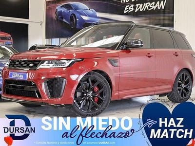 Rojo Usado 2021 Land Rover Range Rover Sport SVR SUV | 84.990 €