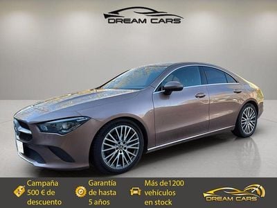 Usado Mercedes CLA180 136 CV (100 kW) 2022 Oro Berlina