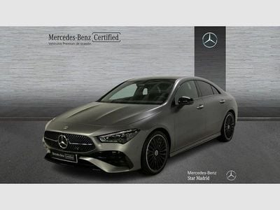Gris / plata Usado 2025 Mercedes CLA220 AMG line Berlina | 40.990 € (Buen precio)