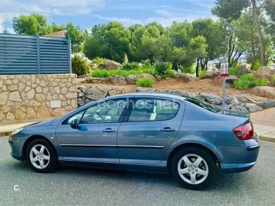 Usado Peugeot 407 Premium 136 CV (100 kW) 2006 Gris / plata Berlina