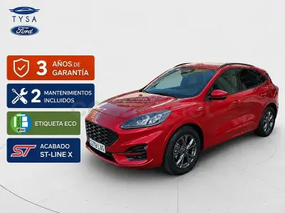 Usado Ford Kuga ST-Line X 190 CV (139 kW) 2022 Granate SUV