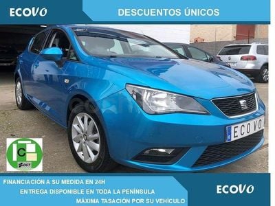 Brugt Seat Ibiza I-Tech 105 HK (77 kW) 2014 Blå Sedan