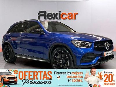 Usado Mercedes GLC220 194 CV (142 kW) 2021 Azul