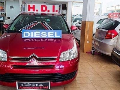 Usado Citroën C4 89 CV (65 kW) 2008 Granate Coupe