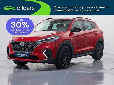 Begagnad Hyundai Tucson N Line 116 HK (85 kW) 2020 Röd SUV