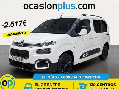 Blanco Usado 2021 Citroën Berlingo Feel Monovolumen | 19.173 € (Precio justo)