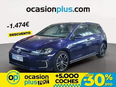 Usado VW Golf VII GTE 204 CV (150 kW) 2017 Azul
