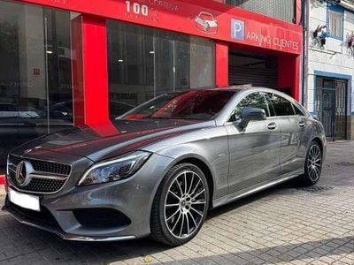 Gris Usado 2017 Mercedes CLS350 Coupe | 29.990 € (Un poco caro)