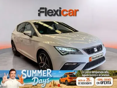 Usado Seat Leon ST FR 125 CV (91 kW) 2018 Blanco Familiar