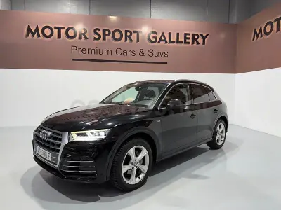 Usado Audi Q5 S-Line 150 CV (110 kW) 2018 Negro SUV