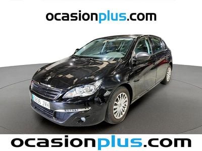 Usado Peugeot 308 Access 100 CV (73 kW) 2016 Negro Utilitario