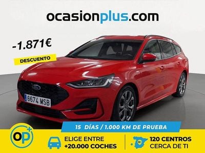 Usado Ford Focus ST-Line 155 CV (114 kW) 2024 Rojo Familiar
