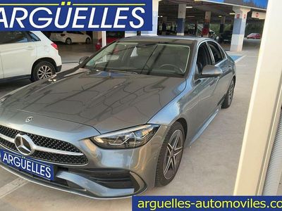Gris Usado 2022 Mercedes C200 AMG line Berlina | 36.750 € (Precio justo)