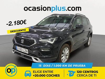 Usado Seat Ateca Style 150 CV (110 kW) 2022 Negro SUV