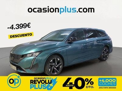Usado Peugeot 308 Allure 130 CV (95 kW) 2022 Azul Familiar