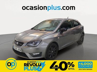 Usado Seat Ibiza FR 110 CV (80 kW) 2015 Gris Berlina