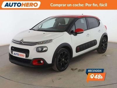 Usado Citroën C3 PureTech 82 CV (60 kW) 2017 Blanco Utilitario