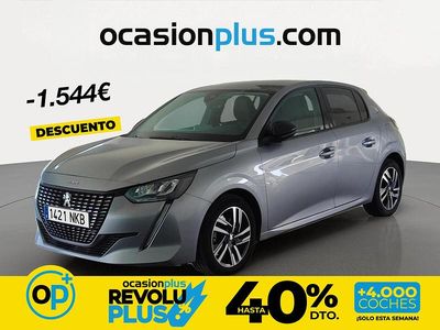 Usado Peugeot 208 Allure 100 CV (73 kW) 2023 Gris Utilitario