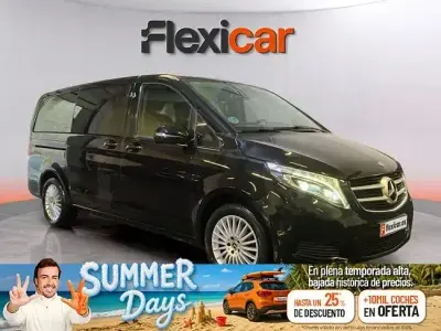 Usado Mercedes V220 163 CV (119 kW) 2019 Negro Monovolumen