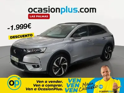 Käytetty DS Automobiles DS7 Crossback Performance Line Plus 300 HP (220 kW) 2022 Harmaa Katumaasturi