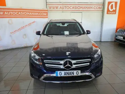 Usado Mercedes GLC220 170 CV (125 kW) 2018 Azul SUV