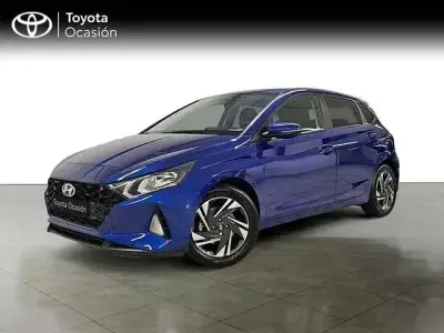 Usado Hyundai i20 100 CV (73 kW) 2022 Azul Utilitario