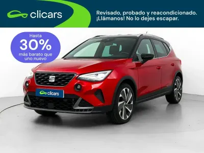 Usado Seat Arona FR 110 CV (80 kW) 2022 Rojo SUV