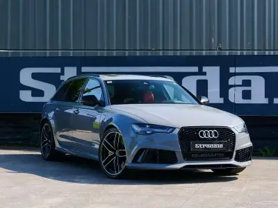 Usado Audi RS6 Performance 605 CV (444 kW) 2017 Gris Familiar