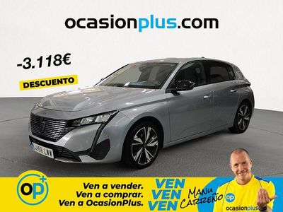Usado Peugeot 308 Allure 130 CV (95 kW) 2022 Gris / plata Berlina