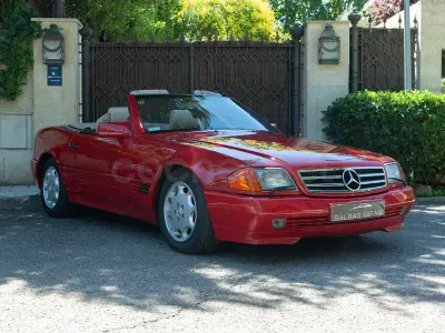 Usado Mercedes SL320 231 CV (169 kW) 1994 Rojo Descapotable
