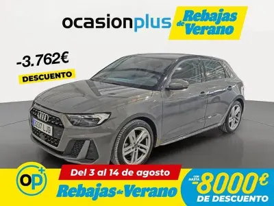 Usado Audi A1 Sportback S-Line 150 CV (110 kW) 2020 Gris / plata Utilitario
