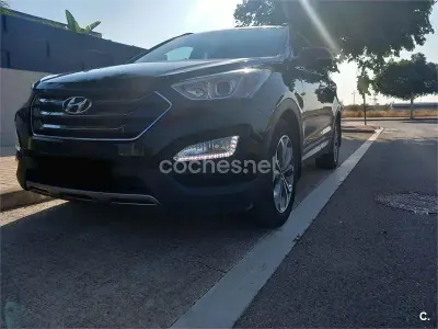 Usado Hyundai Santa Fe 150 CV (110 kW) 2014 Negro SUV