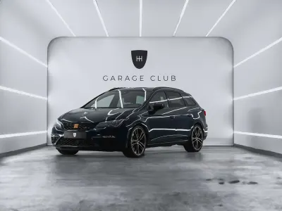 Usado Seat Leon ST 4Drive 300 CV (220 kW) 2019 Azul Familiar