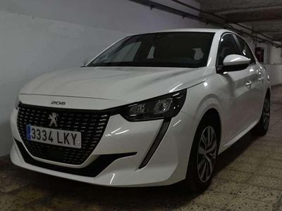 Usado Peugeot 208 Active 101 CV (74 kW) 2020 Blanco Utilitario