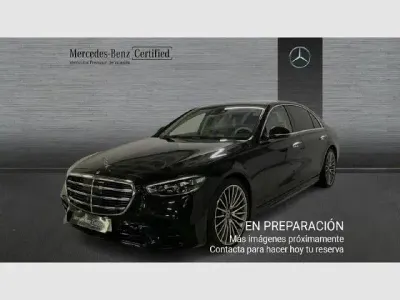 Usado Mercedes S500L 435 CV (319 kW) 2022 Negro obsidiana Berlina