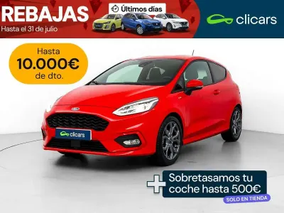 Usado Ford Fiesta ST-Line 140 CV (102 kW) 2018 Rojo Utilitario