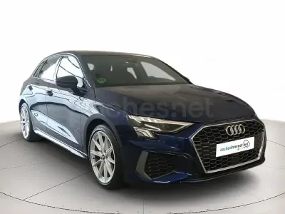 Usado Audi A3 S-Line 110 CV (80 kW) 2023 Azul Berlina