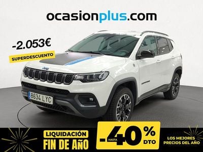 Blanco Usado 2022 Jeep Compass Trailhawk SUV | 22.590 € (Precio justo)
