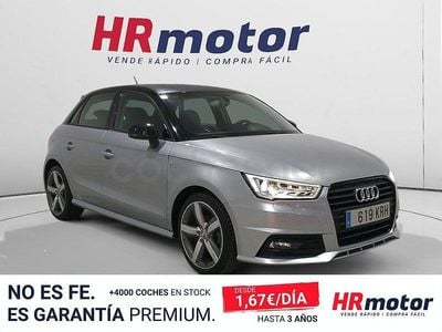 Usado Audi A1 Sportback S-Line 116 CV (85 kW) 2018 Gris / plata Utilitario