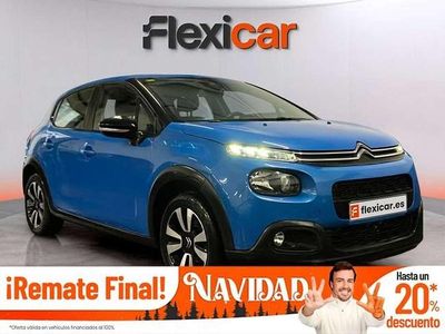 Azul Usado 2018 Citroën C3 PureTech Berlina | 8190 € (Precio justo)