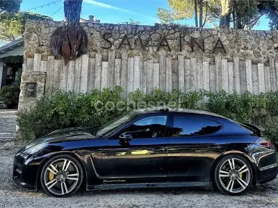 Usado Porsche Panamera Turbo 500 CV (367 kW) 2010 Negro Berlina